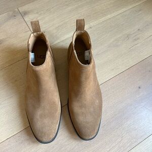 UGG Chestnut Suede Ankle Boots